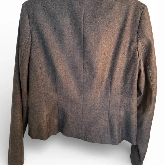 Caslon Gray Blazer with Teal Lining - Picture 3 of 5